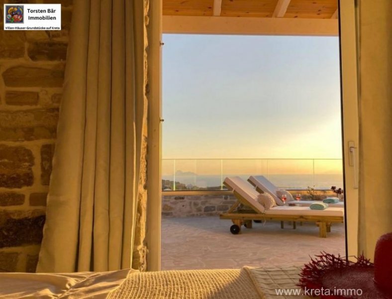 Pitsidia Kreta, Pitsidia: Neu gebaute Luxusvilla mit Meerblick Haus kaufen